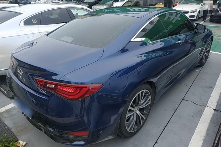 Used Infiniti Q60 2019 2.0T Luxury Edition Rear Right 45 Deg