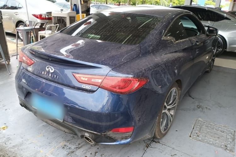 Used Infiniti Q60 2019 2.0T Luxury Edition Rear Right 45 Deg