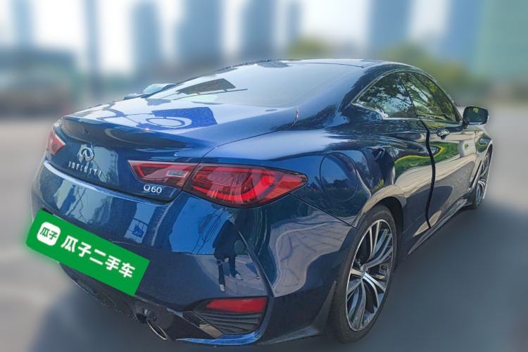 Used Infiniti Q60 2019 2.0T Luxury Edition Rear Right 45 Deg