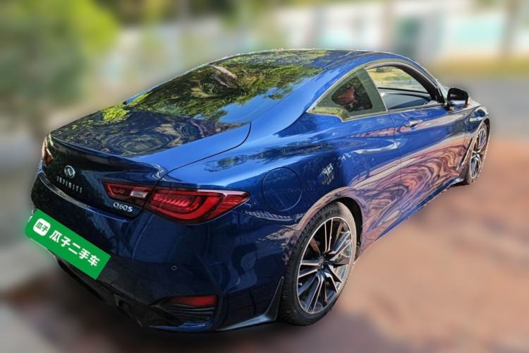 Used Infiniti Q60 2019 S 2.0T Luxury Sport Edition Rear Right 45 Deg