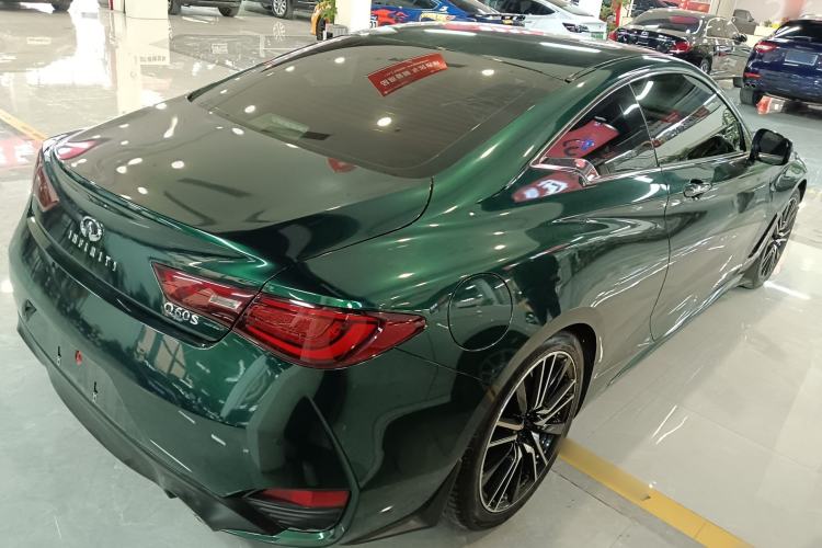 Used Infiniti Q60 2019 S 2.0T Luxury Sport Edition Rear Right 45 Deg