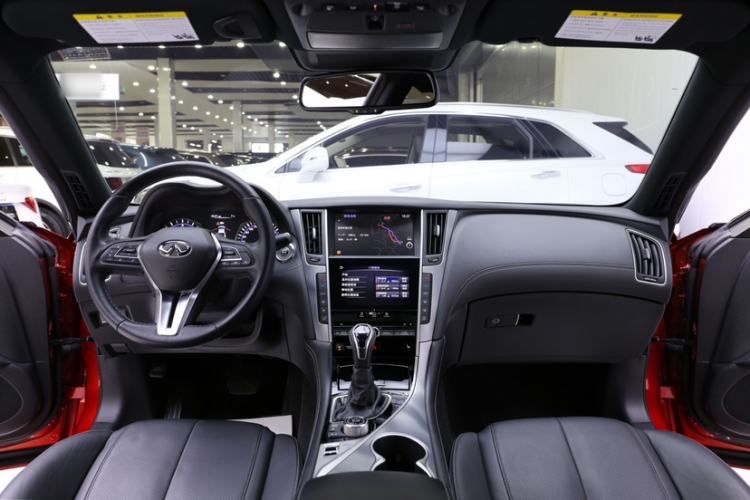 Used Infiniti Q60 2019 2.0T Luxury Edition Audio And AC Panel