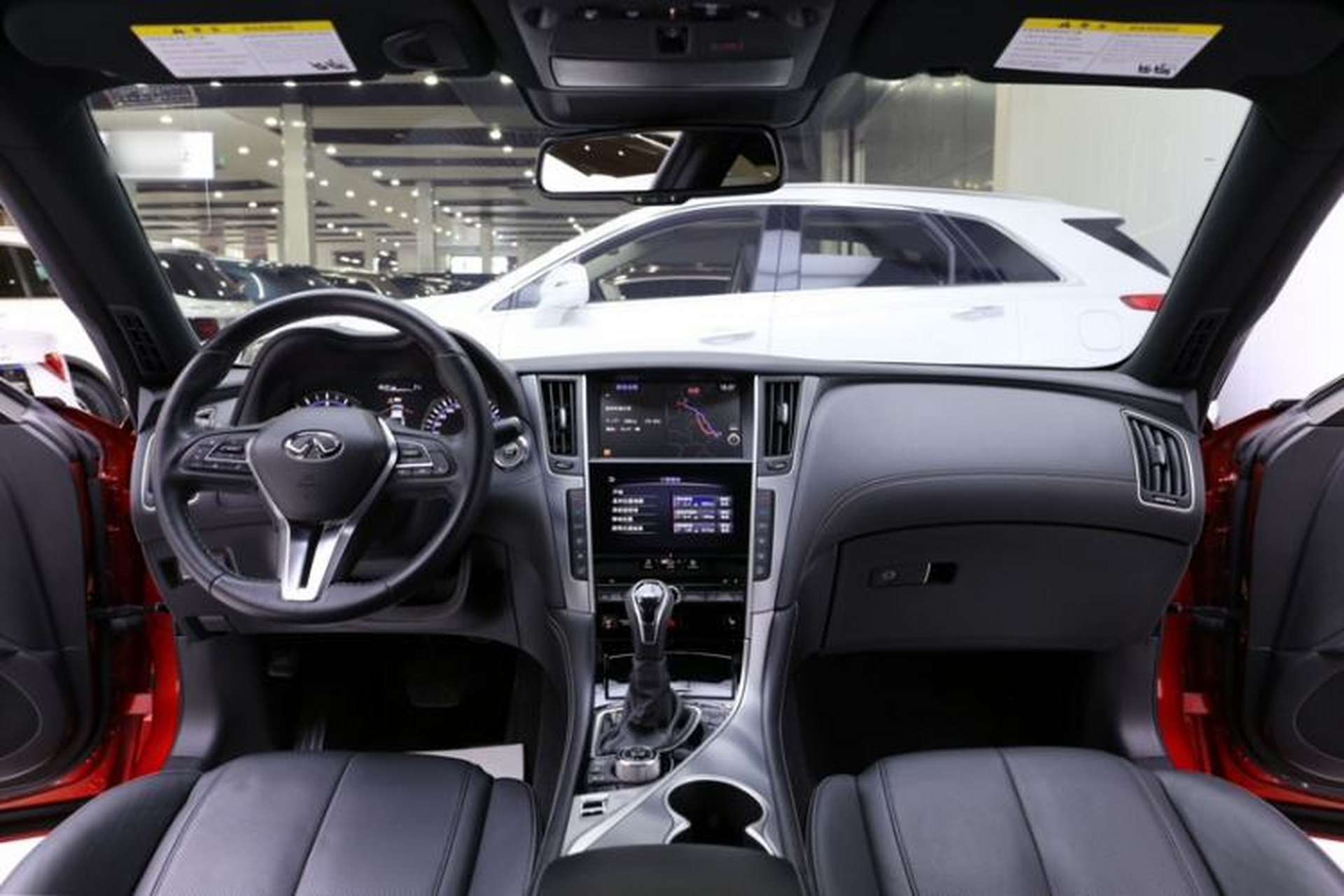 Used Infiniti Q60 2019 2.0T Luxury Edition Audio And AC Panel