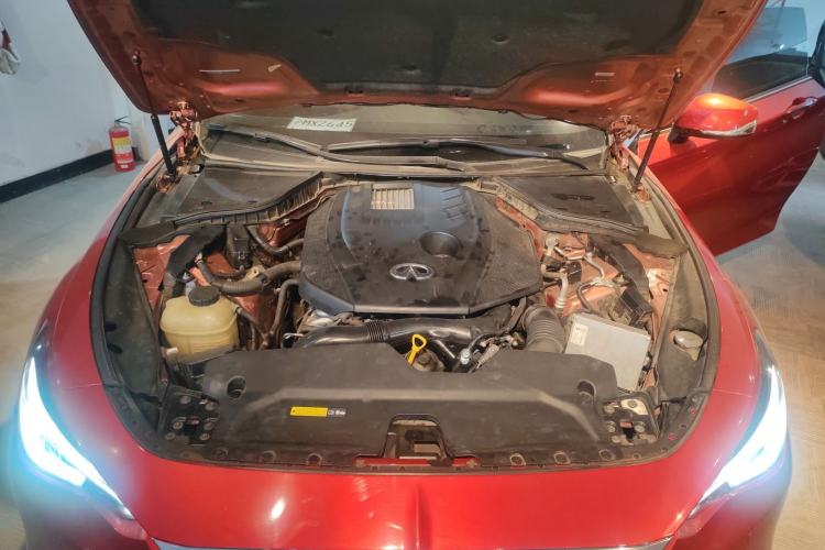 Used Infiniti Q60 2019 S 2.0T Luxury Sport Edition Engine Bay