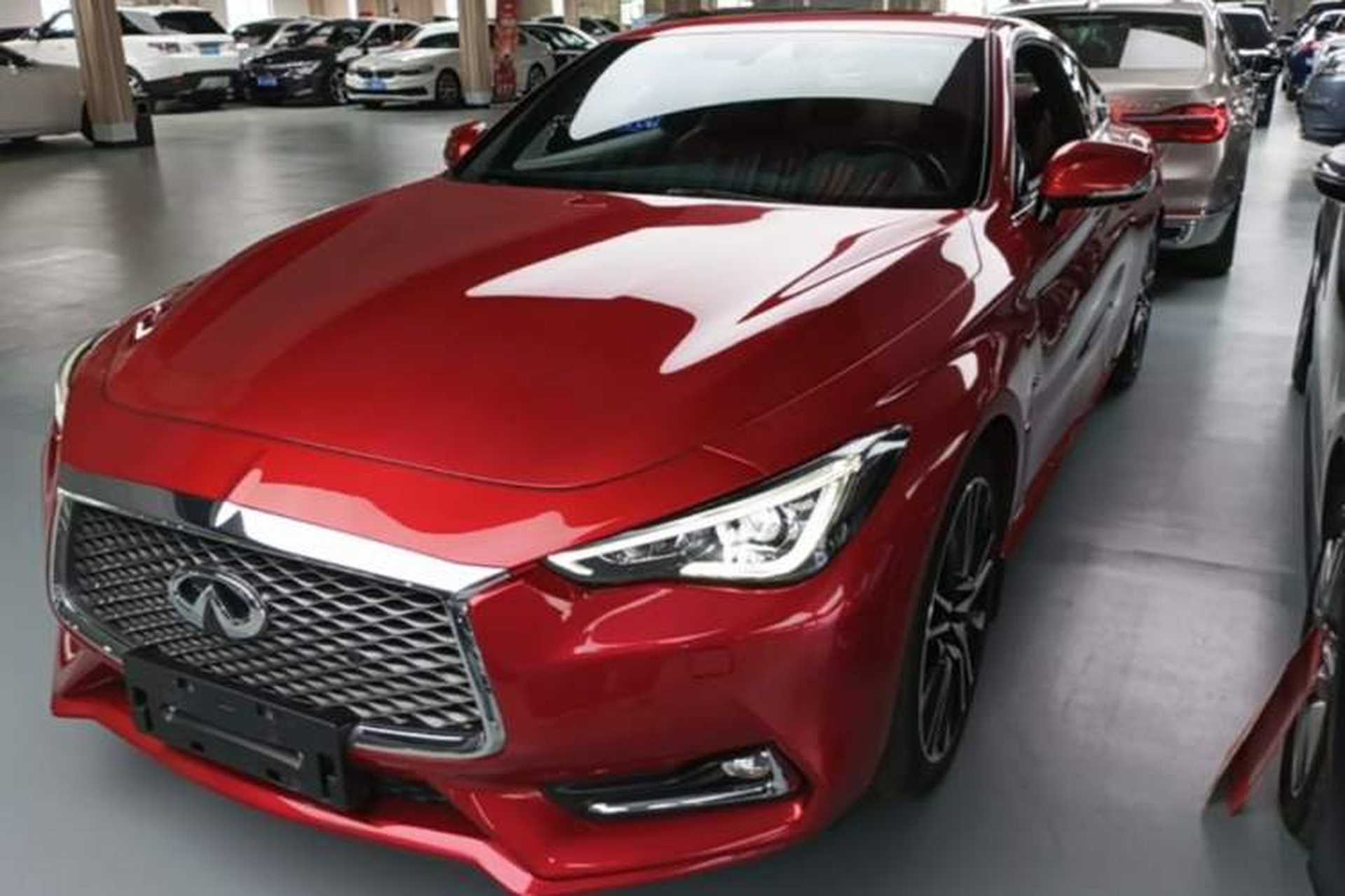Used Infiniti Q60 2019 S 2.0T Luxury Sport Edition Front Left 45 Deg