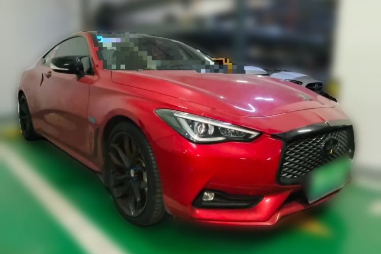 Used Infiniti Q60 2019 S 2.0T Luxury Sport Edition Front Right 45 Deg