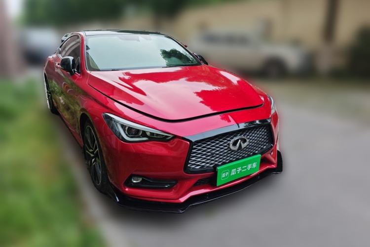 Used Infiniti Q60 2019 S 2.0T Luxury Sport Edition Front Right 45 Deg