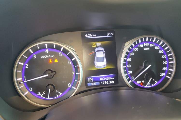 Used Infiniti Q60 2019 2.0T Luxury Edition Instrument Cluster