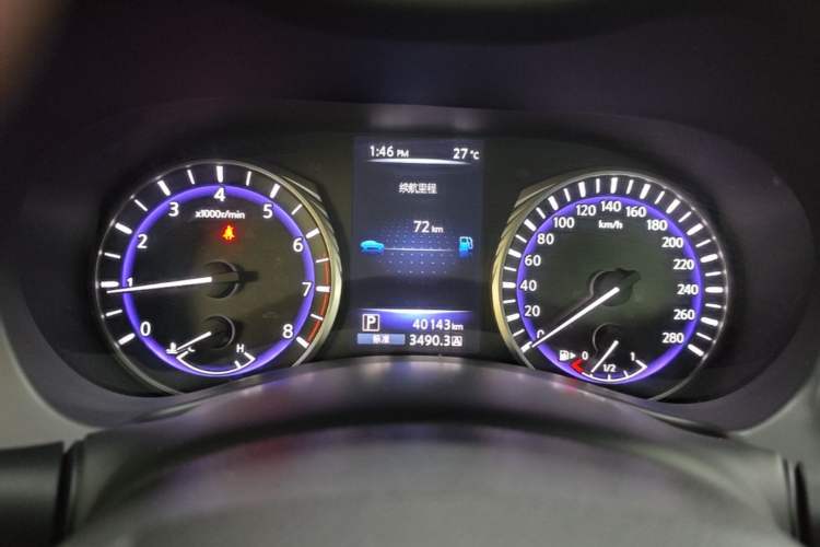 Used Infiniti Q60 2019 S 2.0T Luxury Sport Edition Instrument Cluster