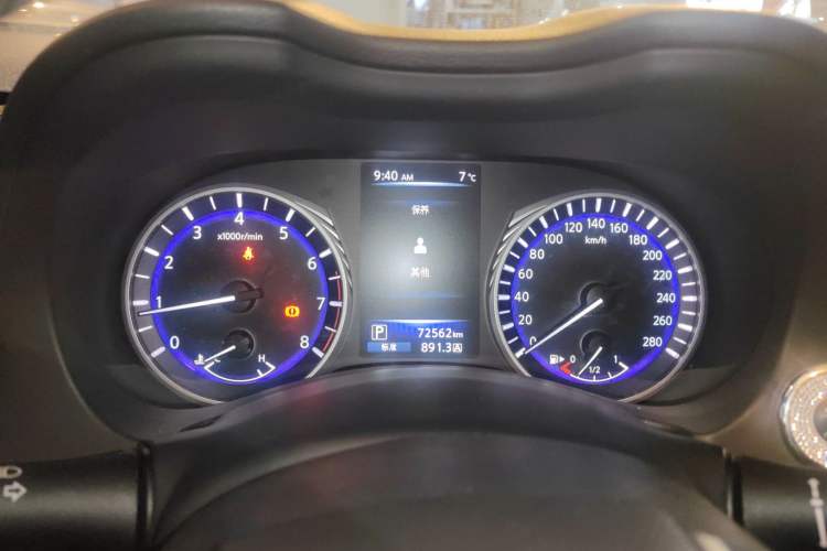 Used Infiniti Q60 2019 S 2.0T Luxury Sport Edition Instrument Cluster