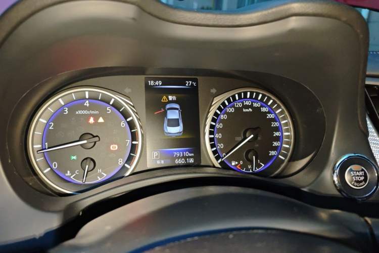 Used Infiniti Q60 2019 S 2.0T Luxury Sport Edition Instrument Cluster