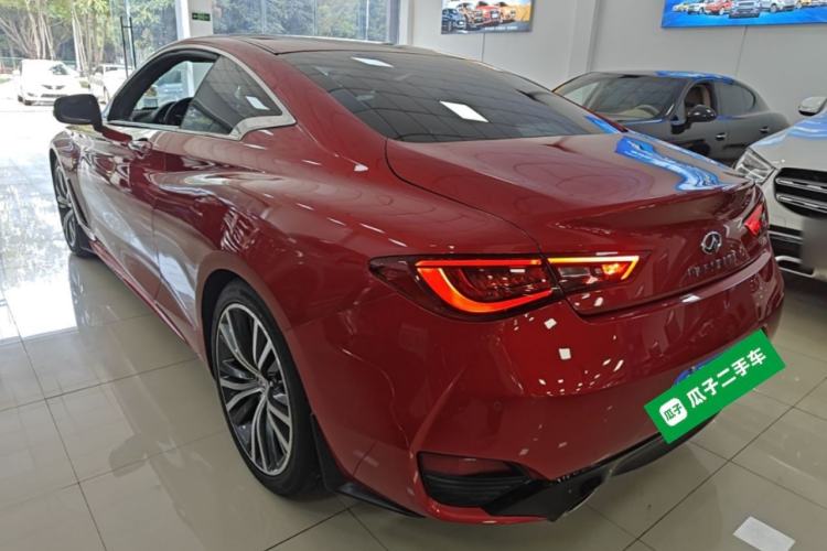 Used Infiniti Q60 2019 2.0T Luxury Edition Rear Left 45 Deg