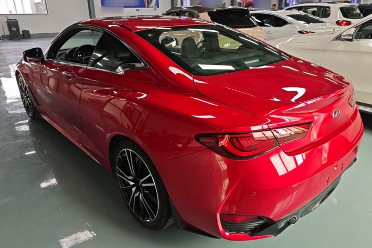 Used Infiniti Q60 2019 S 2.0T Luxury Sport Edition Rear Left 45 Deg