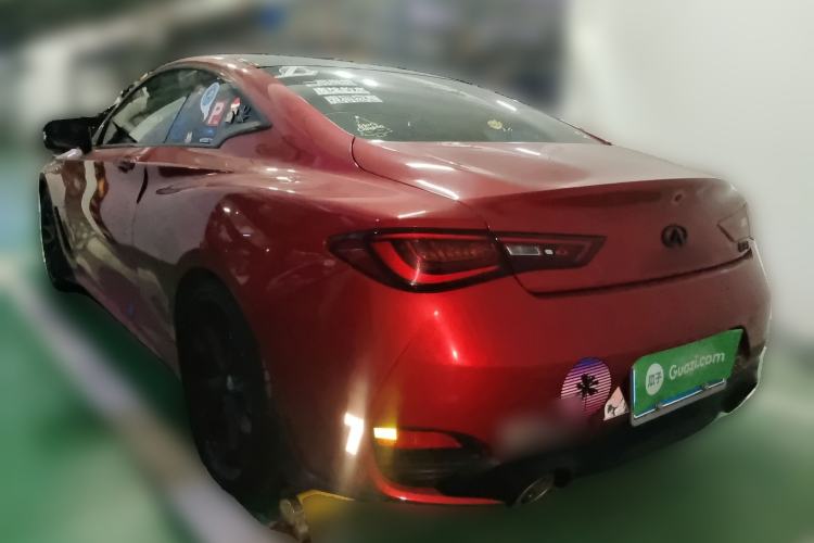 Used Infiniti Q60 2019 S 2.0T Luxury Sport Edition Rear Left 45 Deg