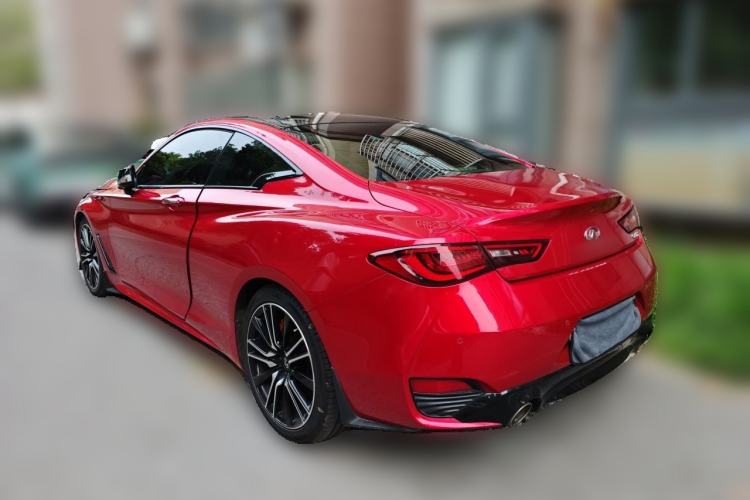 Used Infiniti Q60 2019 S 2.0T Luxury Sport Edition Rear Left 45 Deg