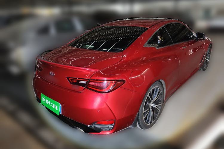 Used Infiniti Q60 2019 2.0T Luxury Edition Rear Right 45 Deg