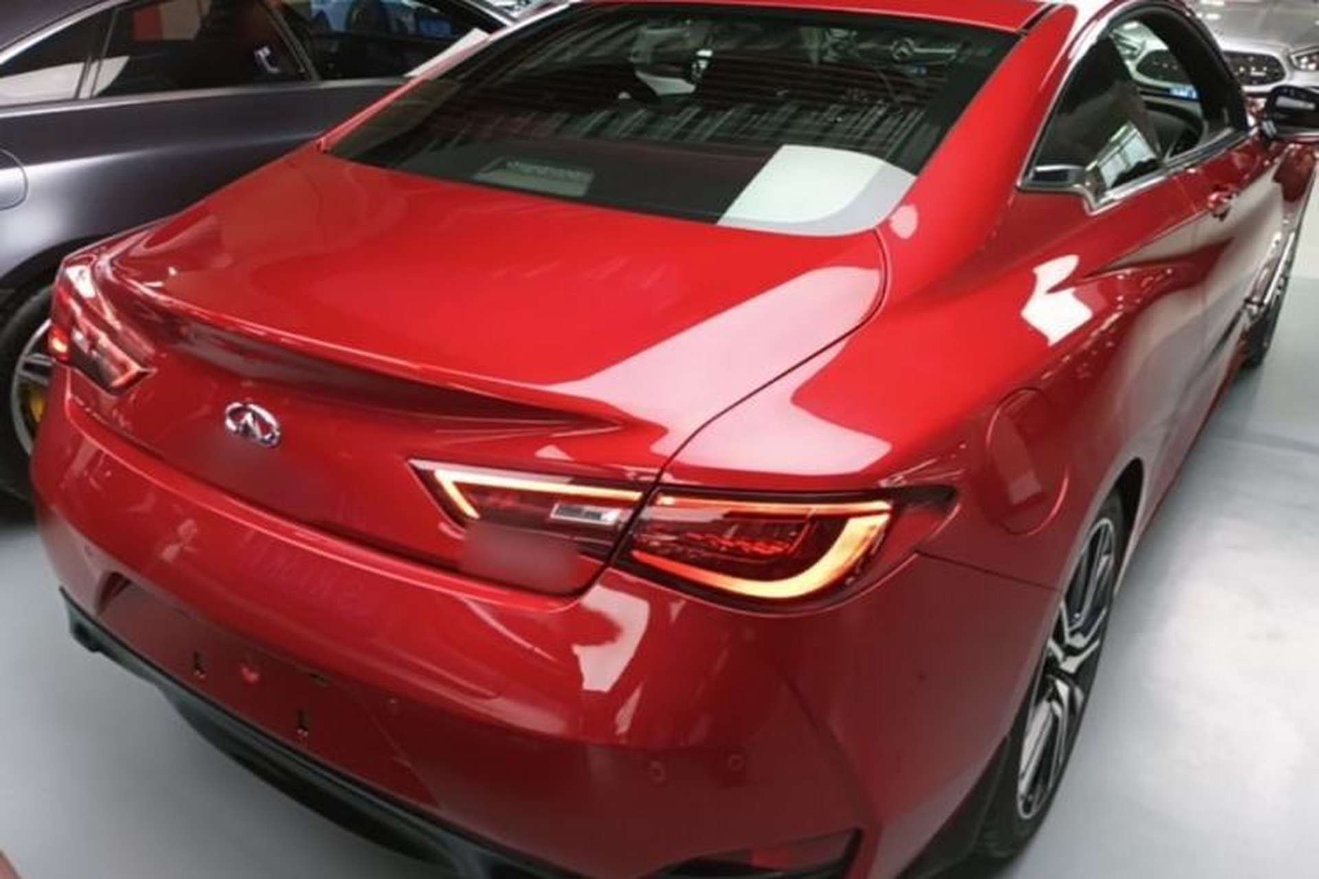 Used Infiniti Q60 2019 S 2.0T Luxury Sport Edition Rear Right 45 Deg