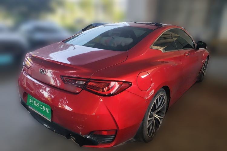 Used Infiniti Q60 2019 2.0T Luxury Edition Rear Right 45 Deg