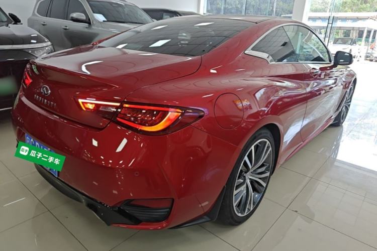 Used Infiniti Q60 2019 2.0T Luxury Edition Rear Right 45 Deg