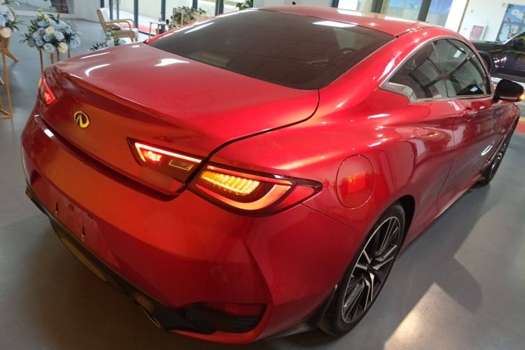 Used Infiniti Q60 2019 S 2.0T Luxury Sport Edition Rear Right 45 Deg