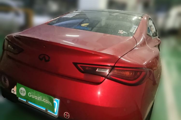 Used Infiniti Q60 2019 S 2.0T Luxury Sport Edition Rear Right 45 Deg