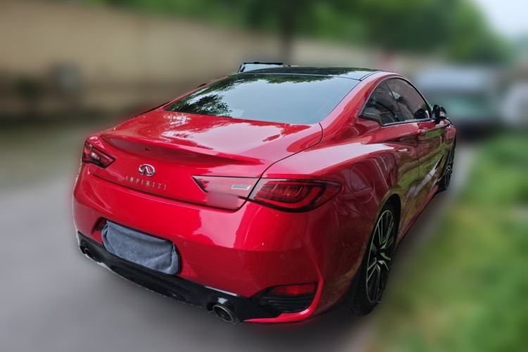 Used Infiniti Q60 2019 S 2.0T Luxury Sport Edition Rear Right 45 Deg