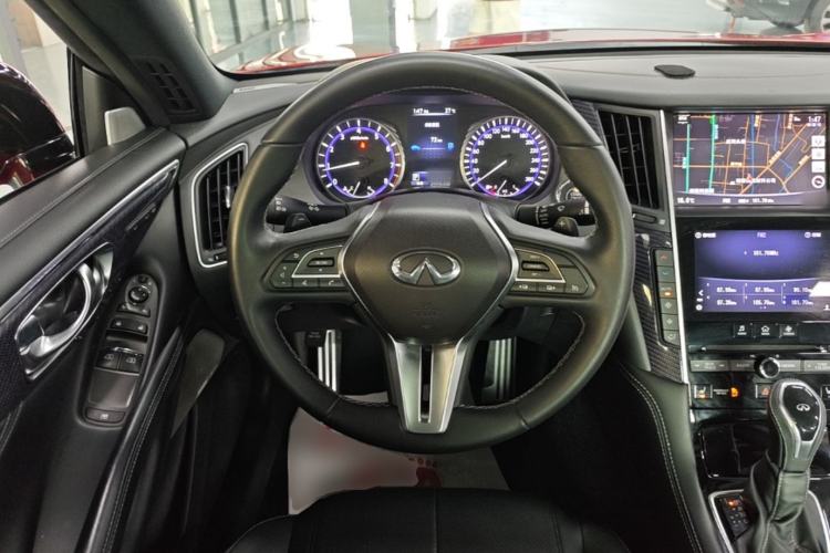 Used Infiniti Q60 2019 S 2.0T Luxury Sport Edition Steering Wheel