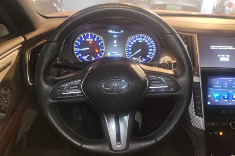 Used Infiniti Q60 2019 S 2.0T Luxury Sport Edition Steering Wheel