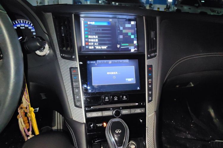 Used Infiniti Q60 2019 S 2.0T Luxury Sport Edition Audio And AC Panel