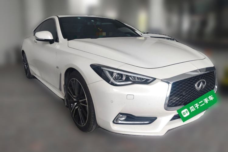 Used Infiniti Q60 2019 S 2.0T Luxury Sport Edition Front Right 45 Deg