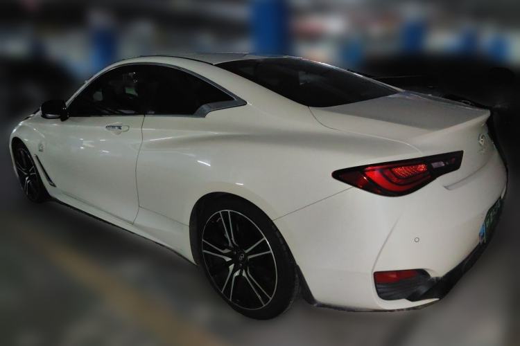 Used Infiniti Q60 2019 S 2.0T Luxury Sport Edition Rear Left 45 Deg