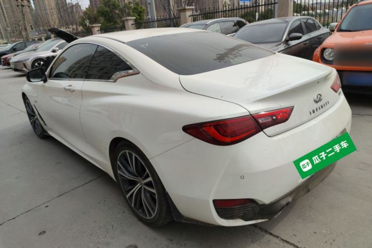 Used Infiniti Q60 2019 2.0T Luxury Edition Rear Left 45 Deg