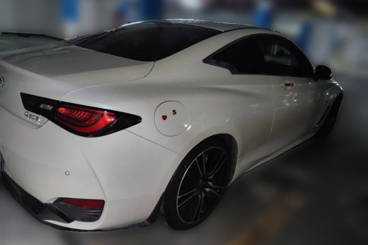 Used Infiniti Q60 2019 S 2.0T Luxury Sport Edition Rear Right 45 Deg