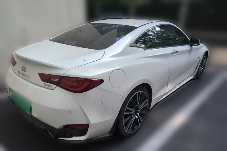 Used Infiniti Q60 2019 S 2.0T Luxury Sport Edition Rear Right 45 Deg
