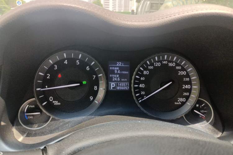 Used Infiniti Q70 2013 Q70L 3.5L Hybrid Luxury Edition Instrument Cluster
