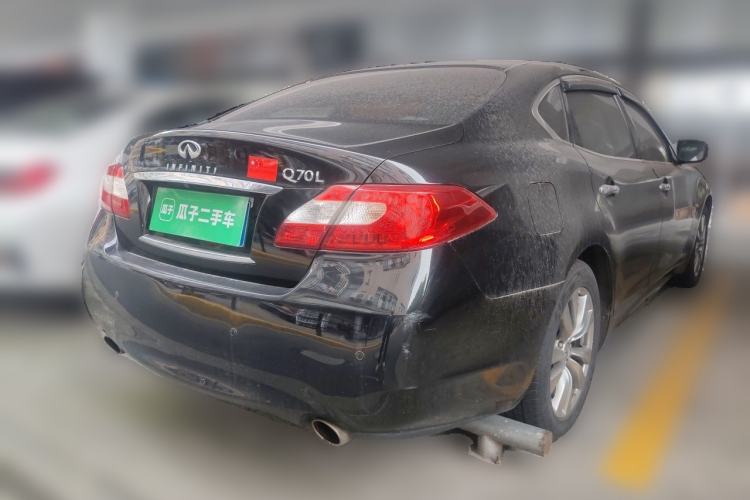 Used Infiniti Q70 2013 Q70L 2.5L Comfort Edition Rear Right 45 Deg