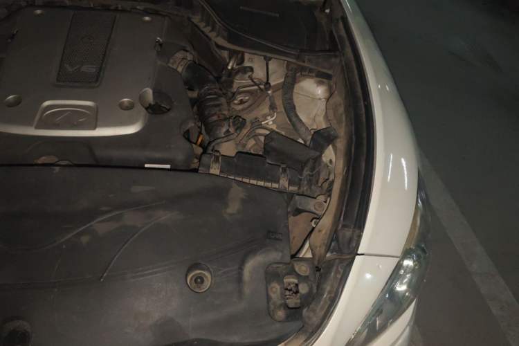 Used Infiniti Q70 2013 Q70L 2.5L Elegance Edition Engine Bay Left