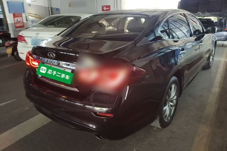Used Infiniti Q70 2015 Q70L 2.5L Elite Edition Rear Right 45 Deg
