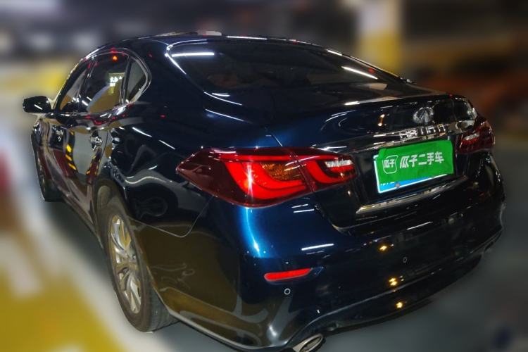 Used Infiniti Q70 2015 Q70L 2.5L Elite Edition Rear Left 45 Deg