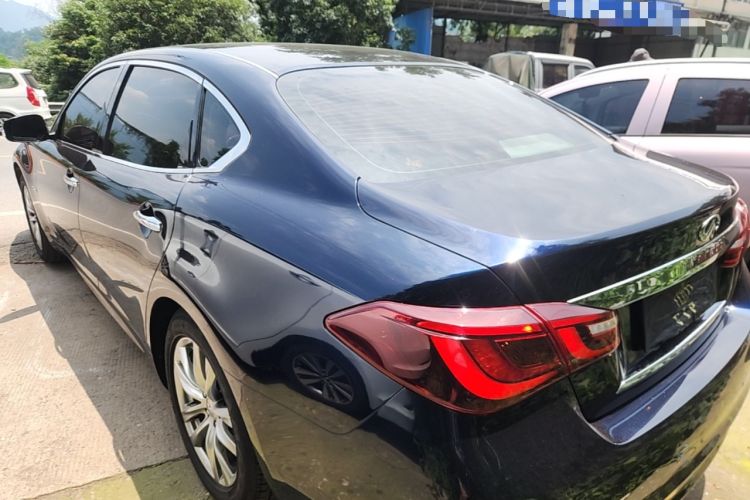 Used Infiniti Q70 2015 Q70L 2.5L Elite Edition Rear Left 45 Deg