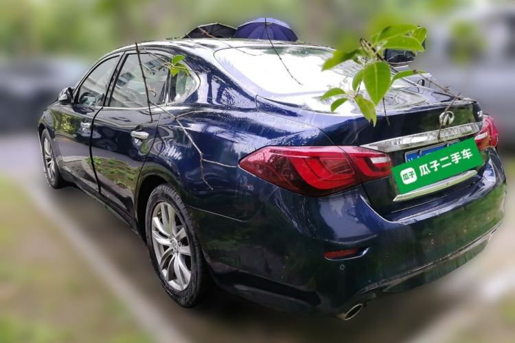 Used Infiniti Q70 2015 Q70L 2.5L Elite Edition Rear Left 45 Deg