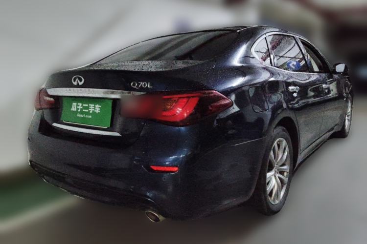 Used Infiniti Q70 2015 Q70L 2.5L Elite Edition Rear Right 45 Deg