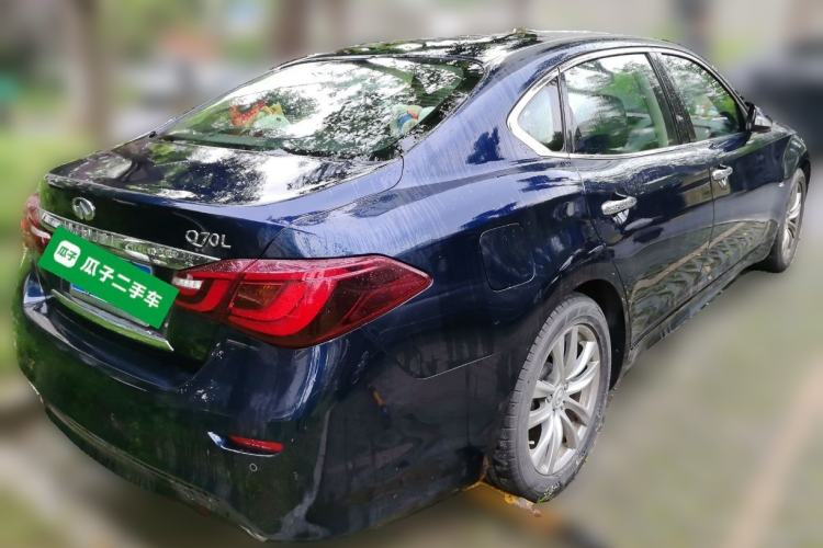 Used Infiniti Q70 2015 Q70L 2.5L Elite Edition Rear Right 45 Deg