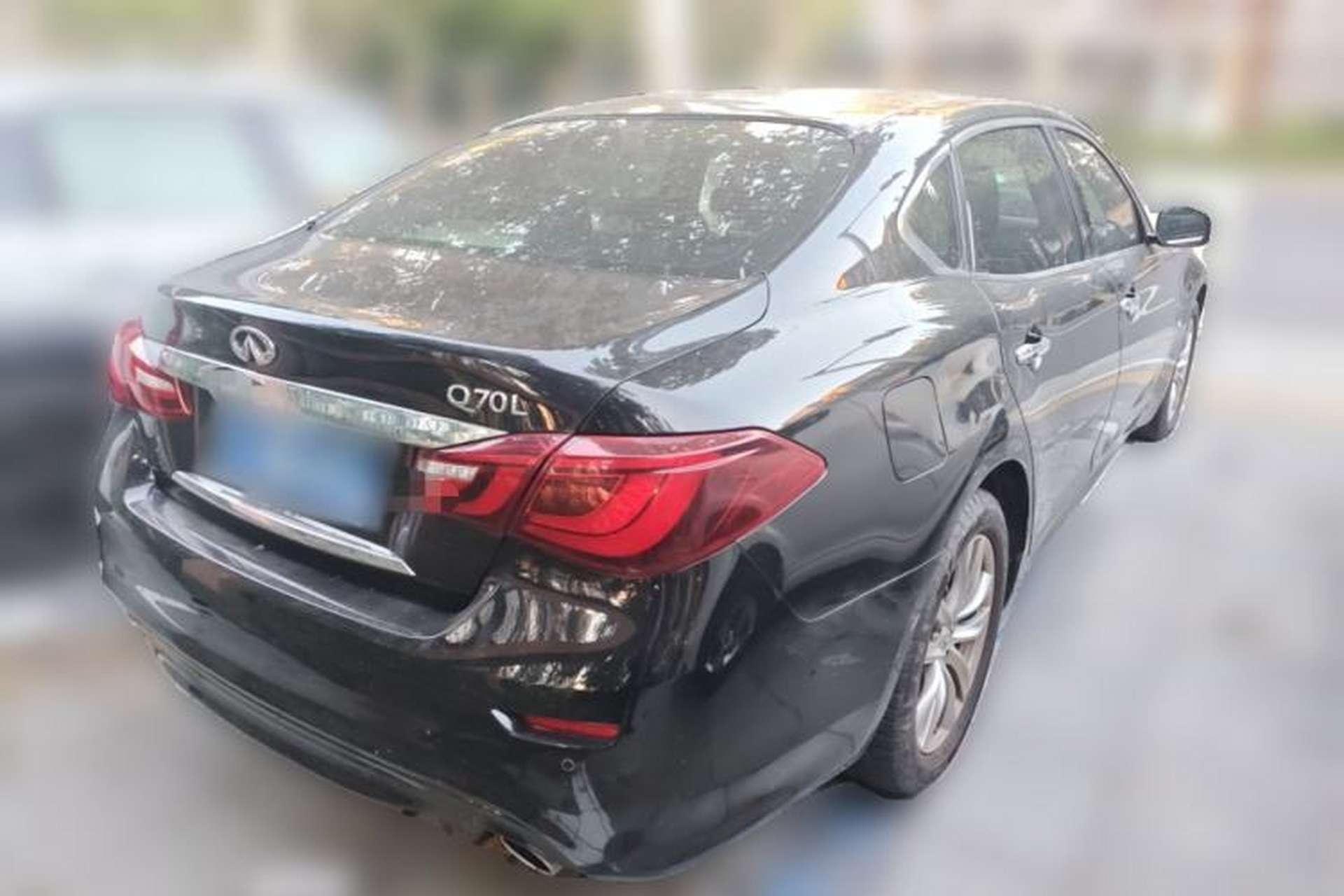 Used Infiniti Q70 2015 Q70L 2.5L Elite Edition Rear Right 45 Deg