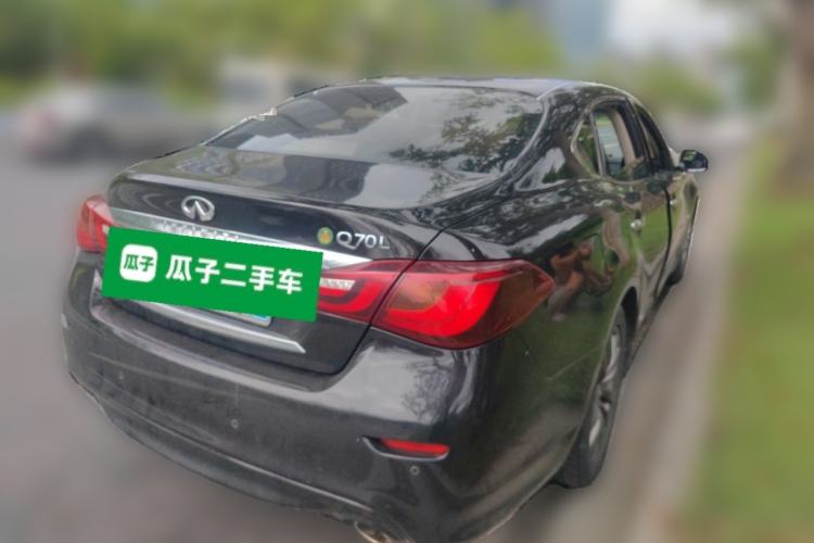 Used Infiniti Q70 2015 Q70L 2.5L Elite Edition Rear Right 45 Deg