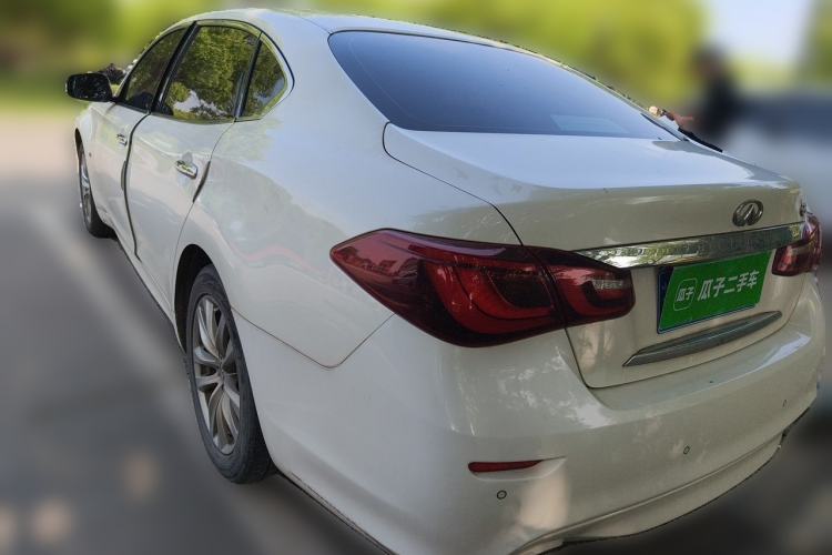 Used Infiniti Q70 2015 Q70L 2.5L Elite Edition Rear Left 45 Deg