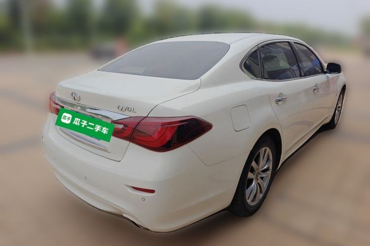 Used Infiniti Q70 2015 Q70L 2.5L Elite Edition Rear Right 45 Deg