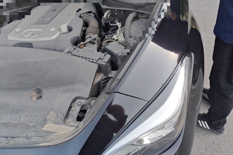Used Infiniti Q70 2017 Q70L 2.5L Elite Edition Engine Bay Left