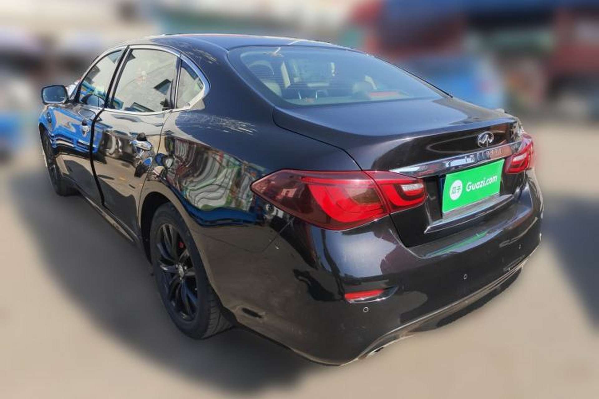 Used Infiniti Q70 2017 Q70L 2.5L Elite Edition Rear Left 45 Deg