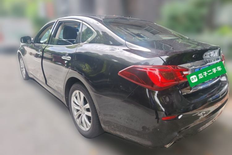 Used Infiniti Q70 2017 Q70L 2.5L Elite Edition Rear Left 45 Deg
